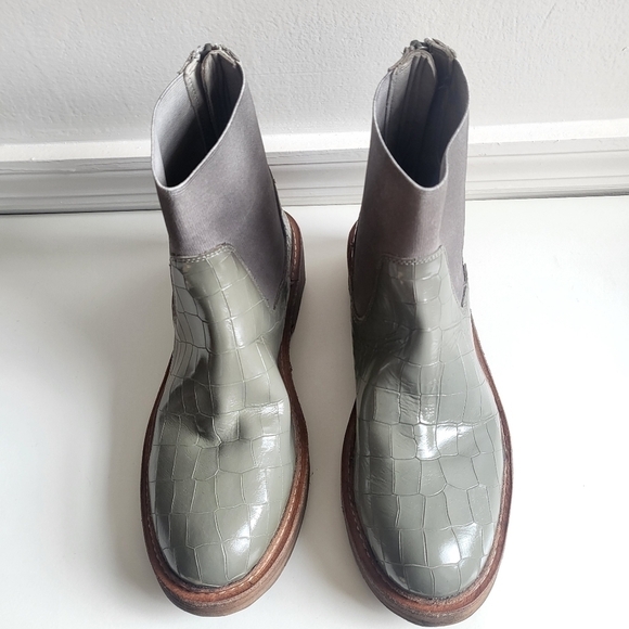 New Free People Arlo Santa Fe Dust Storm Chelsea Boots 6.5 US/36.5 EU - Picture 9 of 15